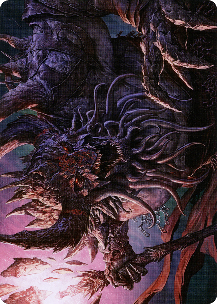 Dream Devourer // Dream Devourer (AKHM-023) - Kaldheim Art Series (Borderless)