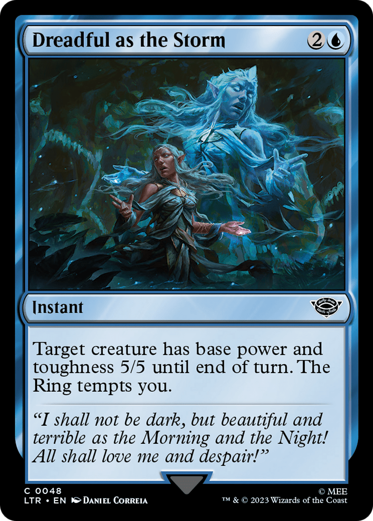 Dreadful as the Storm [The Lord of the Rings: Tales of Middle-Earth] Foil