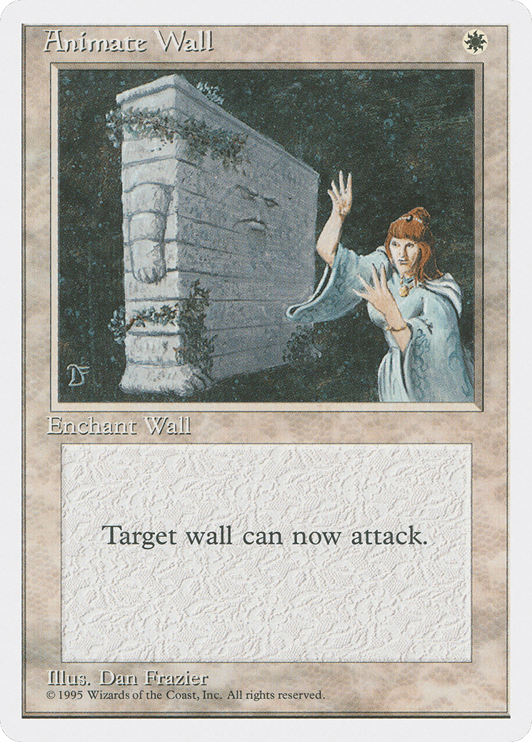 Animate Wall [Fourth Edition]