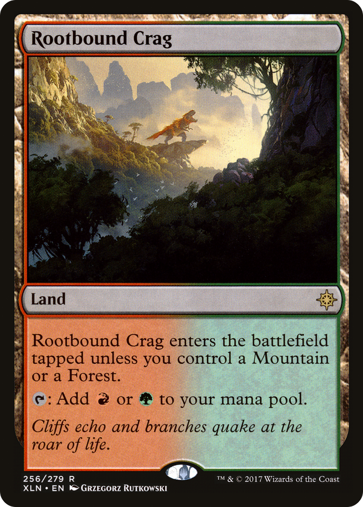Rootbound Crag [Ixalan] Foil
