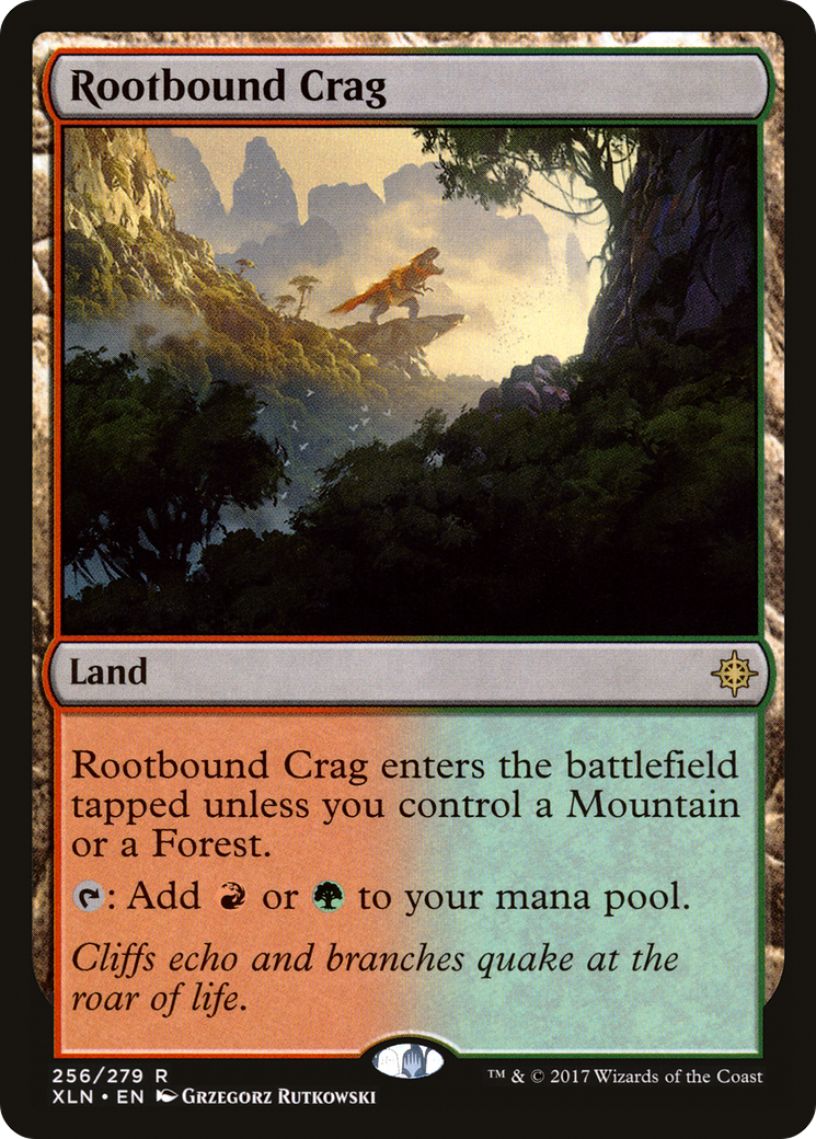 Rootbound Crag [Ixalan] Foil