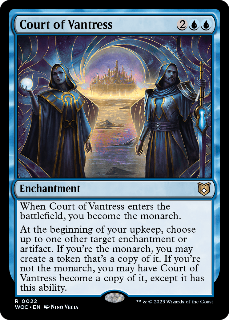 Court of Vantress [Wilds of Eldraine Commander] Foil