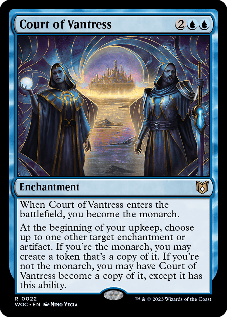 Court of Vantress [Wilds of Eldraine Commander] Foil