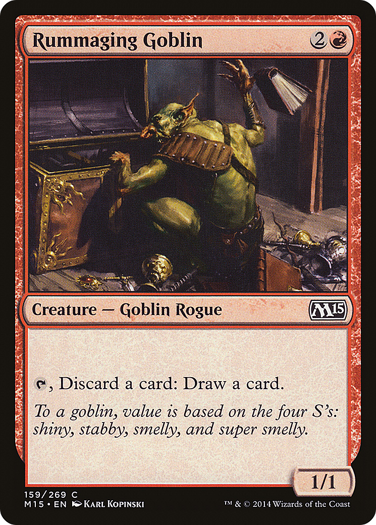 Rummaging Goblin [Magic 2015] Foil