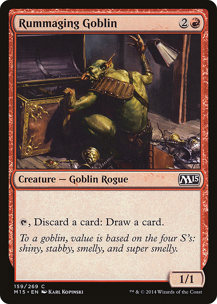 Rummaging Goblin [Magic 2015] Foil