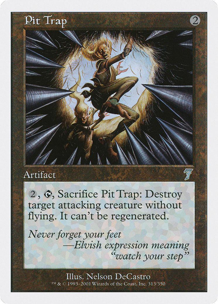 Pit Trap [Seventh Edition] Foil