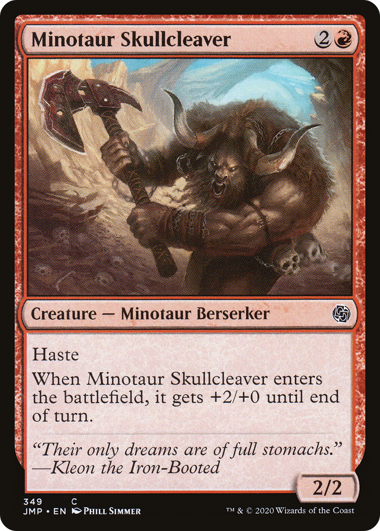 Minotaur Skullcleaver [Jumpstart]
