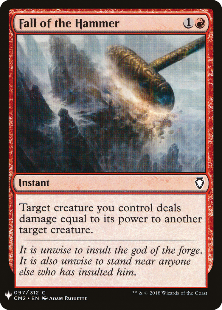 Fall of the Hammer |  (CM2-97) [The List]