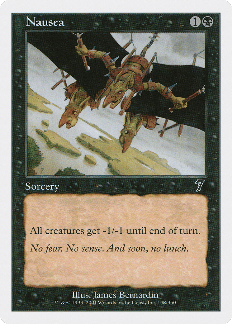 Nausea (7ED-148) - Seventh Edition