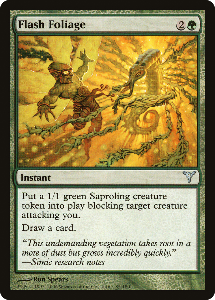 Flash Foliage [Dissension] Foil