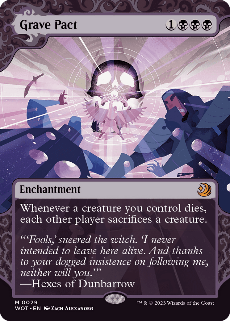 Grave Pact [Wilds of Eldraine: Enchanting Tales] Foil