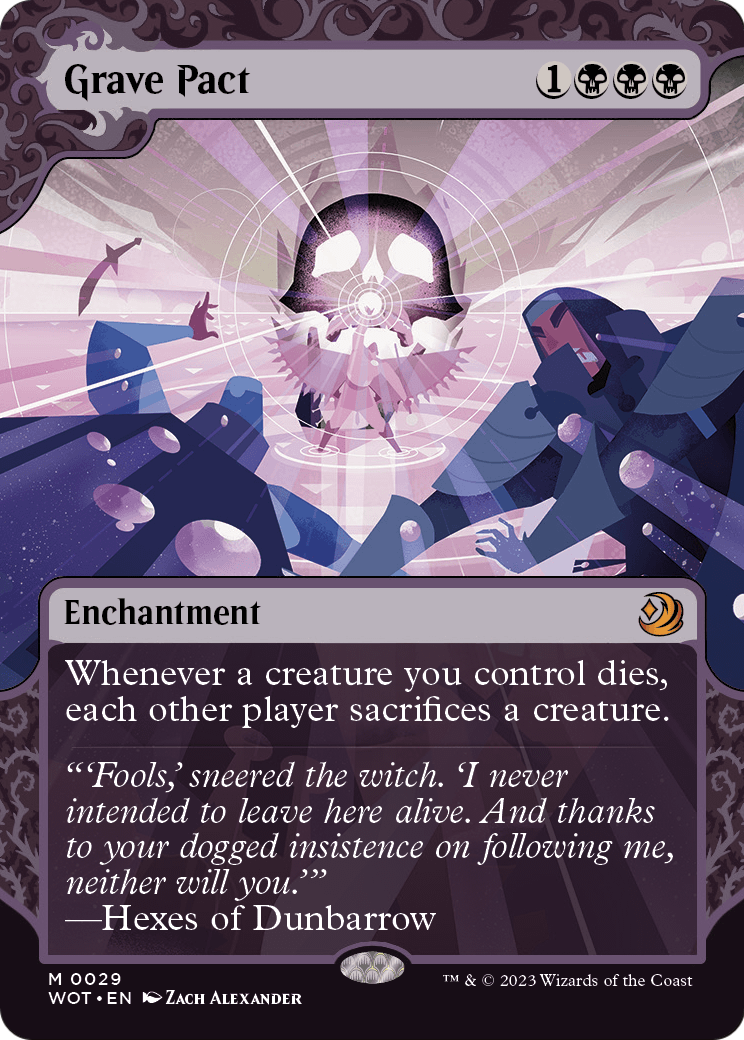 Grave Pact [Wilds of Eldraine: Enchanting Tales] Foil