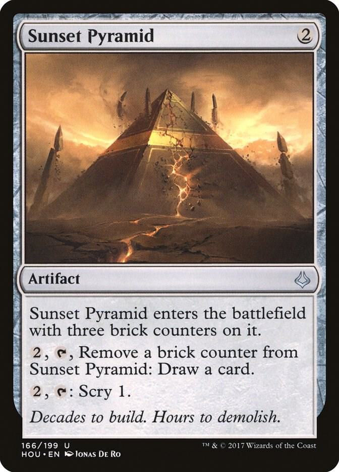 Sunset Pyramid 166/199 (Hour of Devastation) 