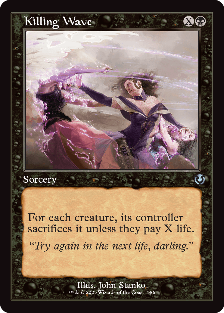 Killing Wave (Retro Frame) (-386) [Innistrad Remastered]