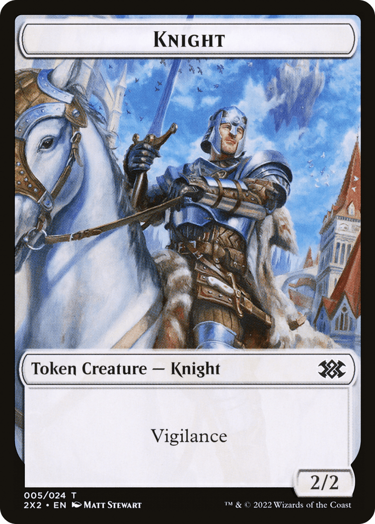 Knight (T2X2-005) - Double Masters 2022 Tokens