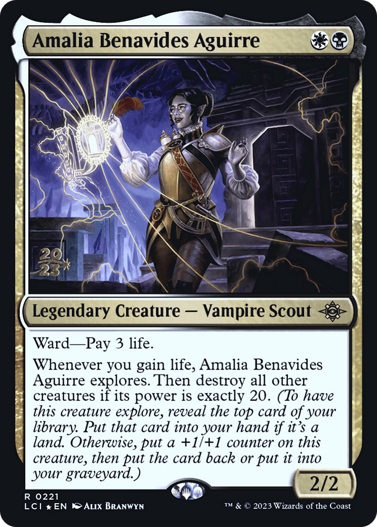 Amalia Benavides Aguirre [The Lost Caverns of Ixalan Prerelease Cards]