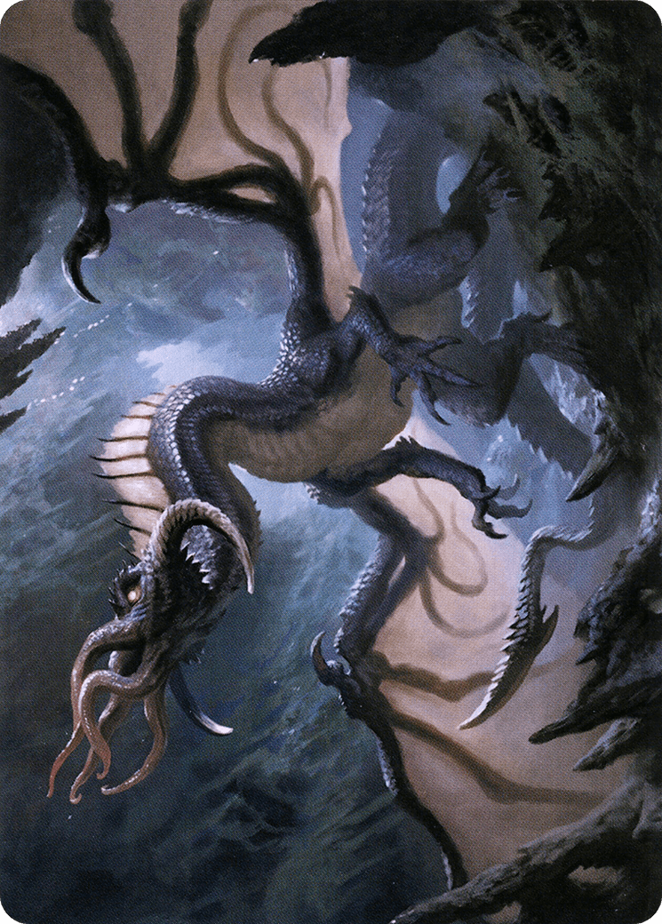 Brainstealer Dragon // Brainstealer Dragon (ACLB-031) - Battle for Baldur's Gate Art Series (Borderless) Foil