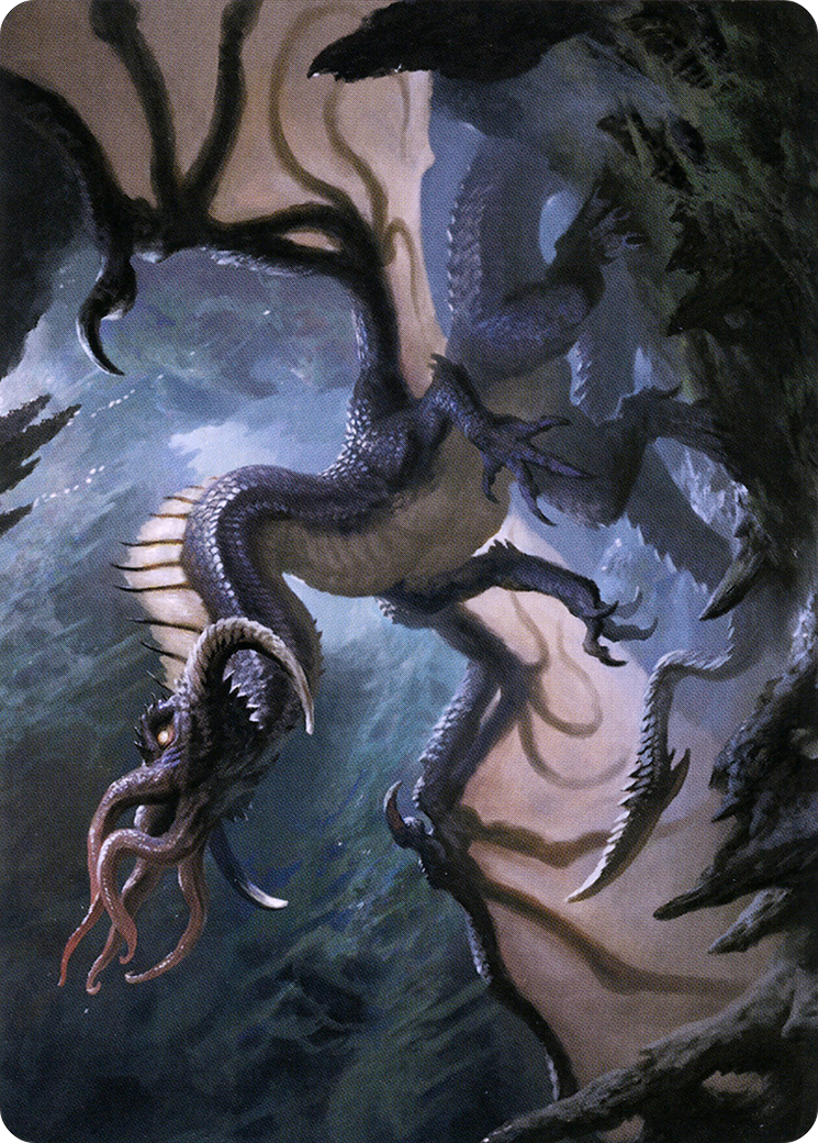 Brainstealer Dragon // Brainstealer Dragon (ACLB-031) - Battle for Baldur's Gate Art Series (Borderless)