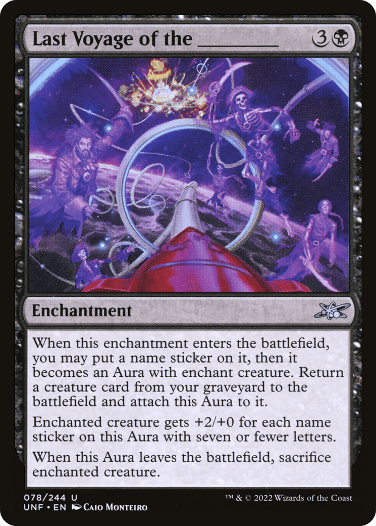 Last Voyage of the _____ [Unfinity] Foil
