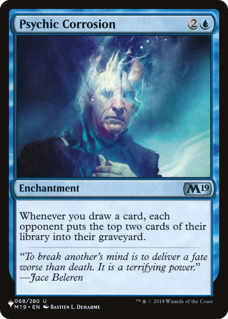 Psychic Corrosion |  (M19-68) [The List]