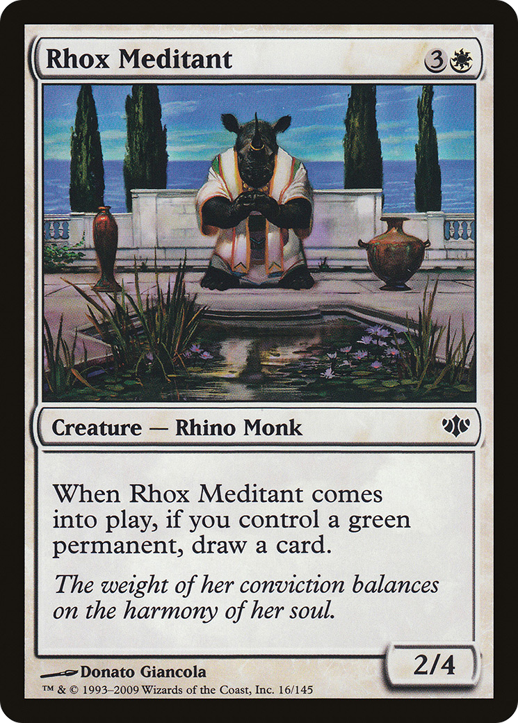 Rhox Meditant [Conflux] Foil