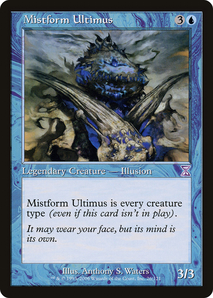 Mistform Ultimus [Time Spiral Timeshifted] Foil
