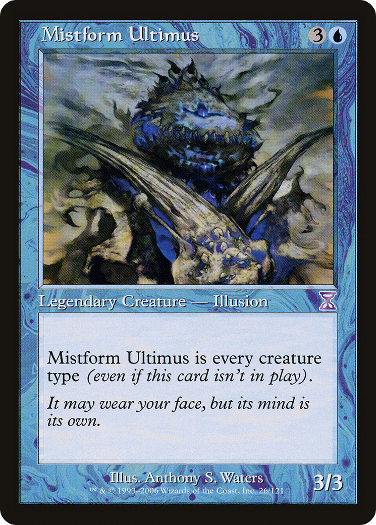 Mistform Ultimus [Time Spiral Timeshifted] Foil