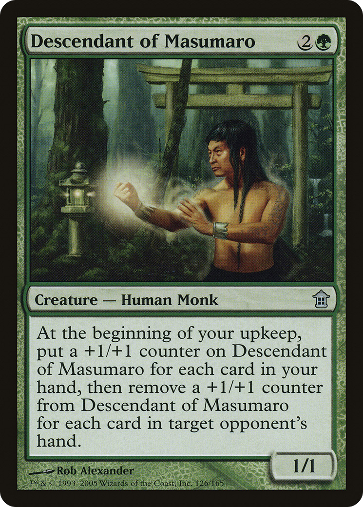 Descendant of Masumaro [Saviors of Kamigawa] Foil