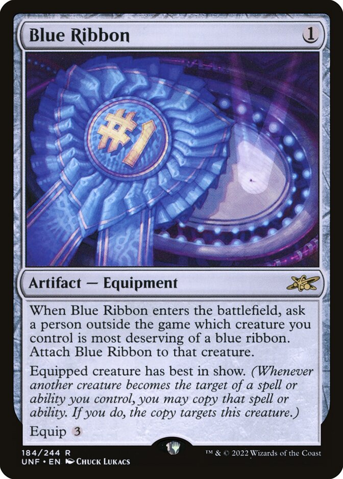 Blue Ribbon 184/244 (Unfinity)  - Foil