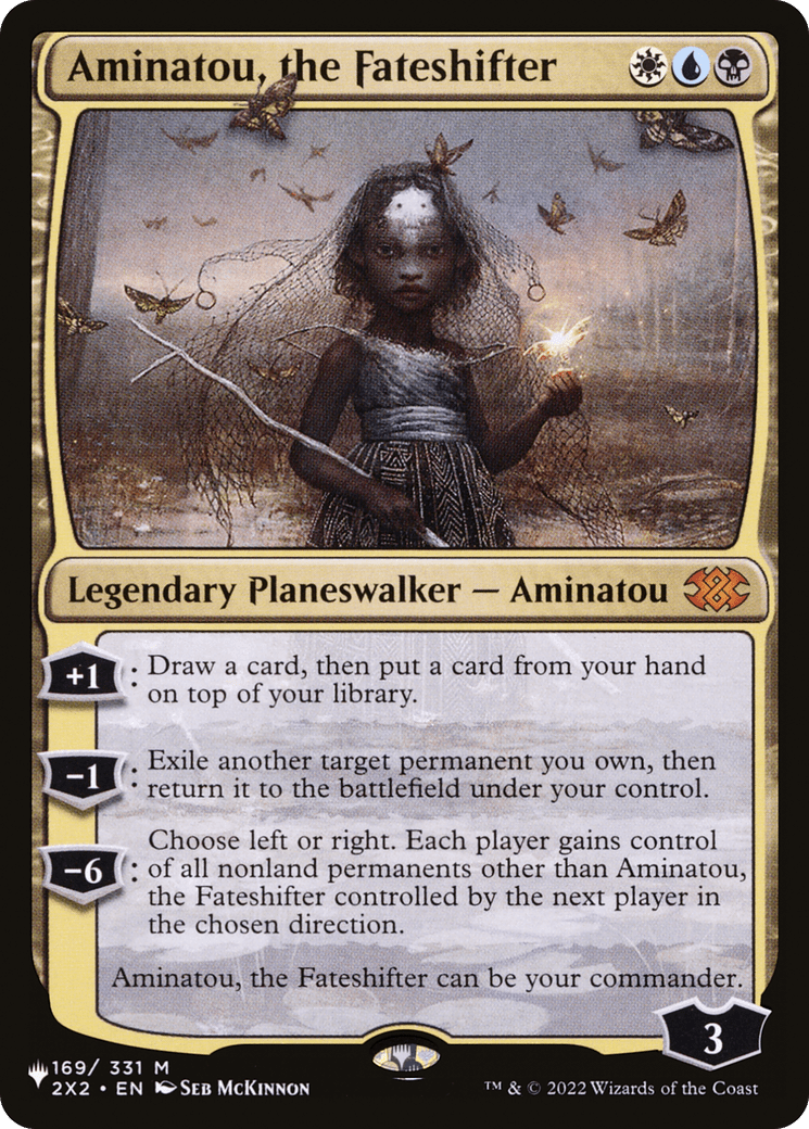 Aminatou, the Fateshifter |  (2X2-169) [The List]