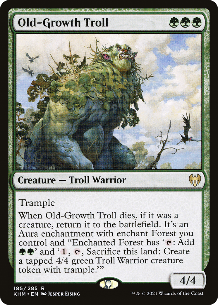 Old-Growth Troll [Kaldheim] Foil