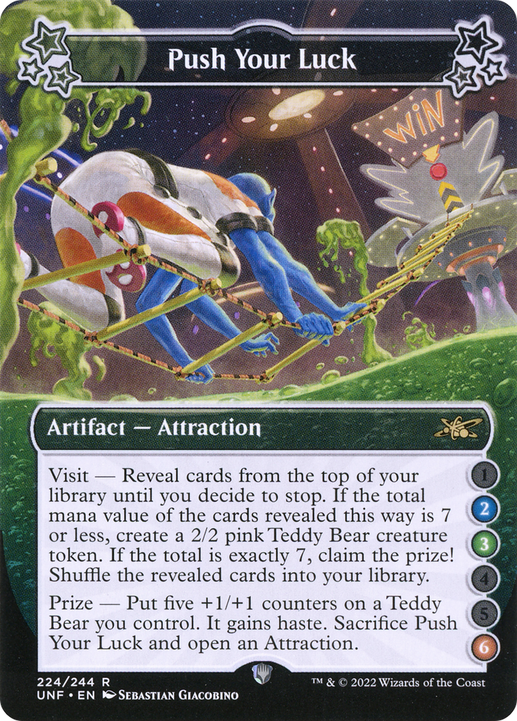 Push Your Luck (2-3-6) [Unfinity] Foil