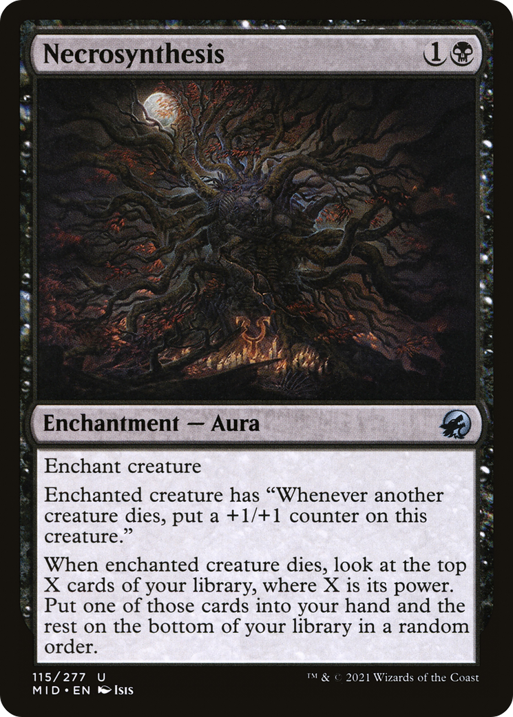 Necrosynthesis [Innistrad: Midnight Hunt] Foil