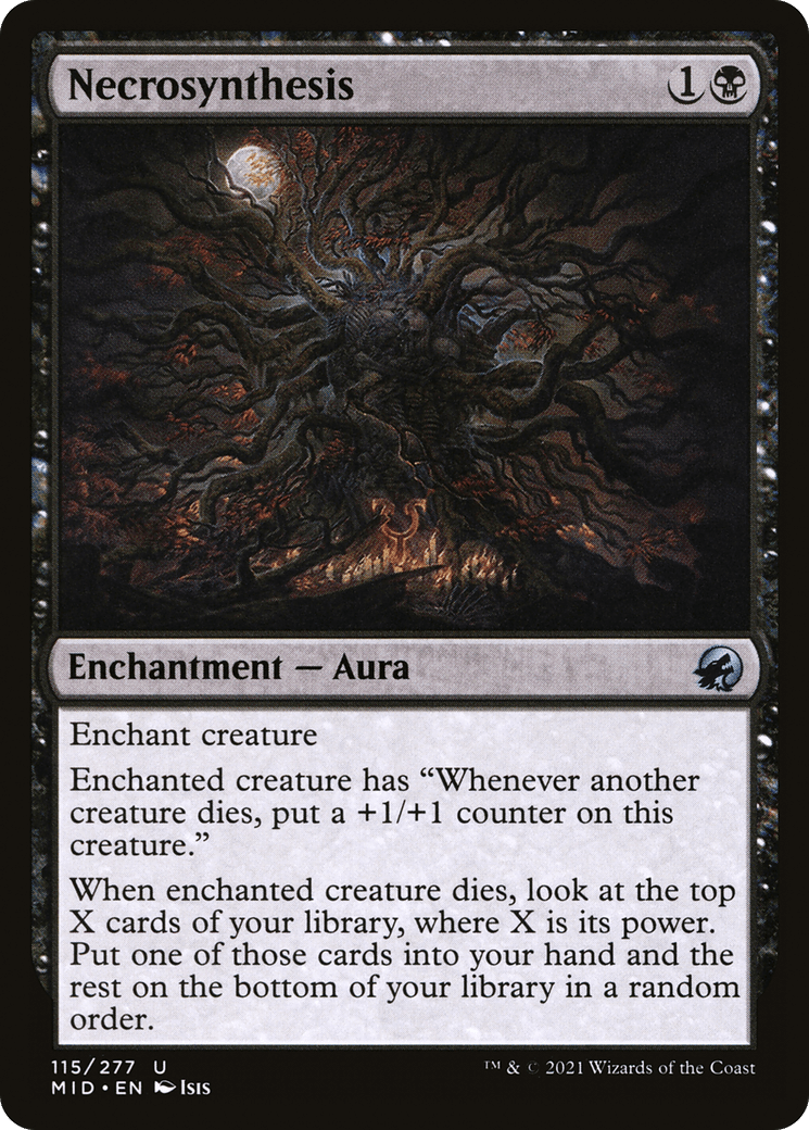 Necrosynthesis [Innistrad: Midnight Hunt] Foil