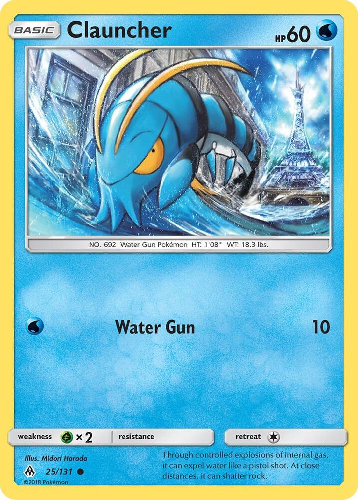 Clauncher 25/131 (SM - Forbidden Light) 