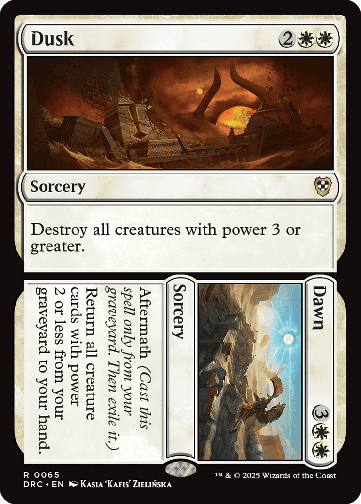 Dusk // Dawn (-065) [Commander: Aetherdrift]