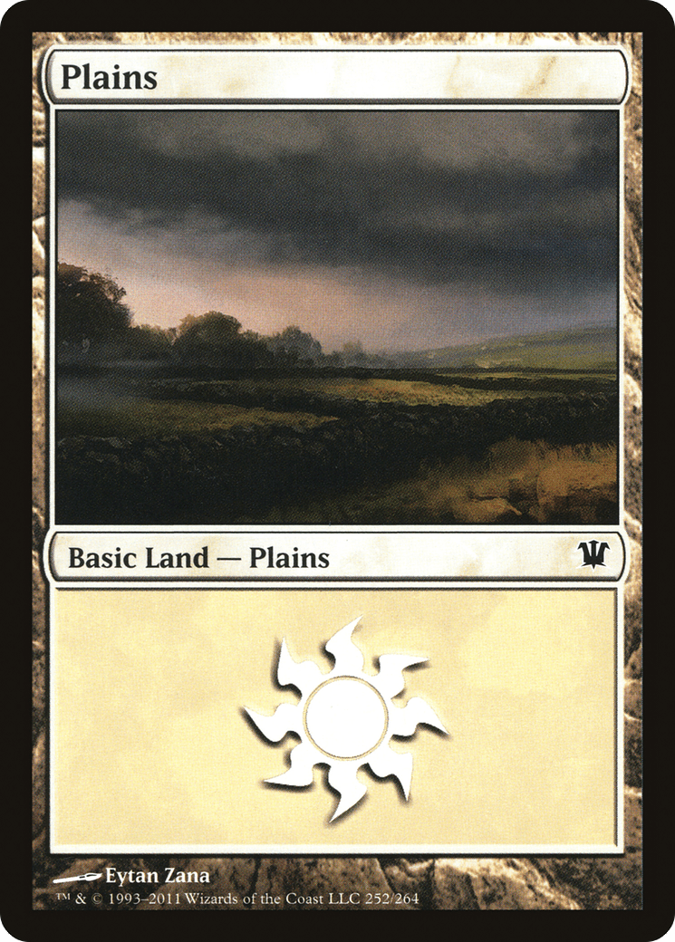 Plains (252) [Innistrad] Foil