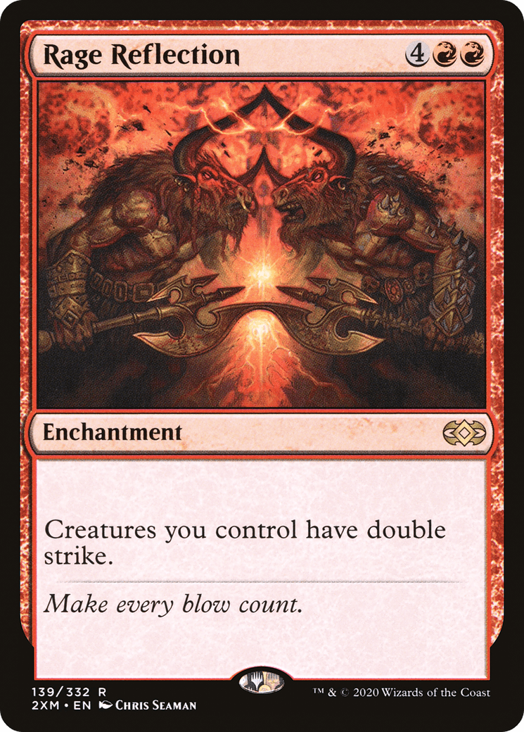 Rage Reflection [Double Masters] Foil