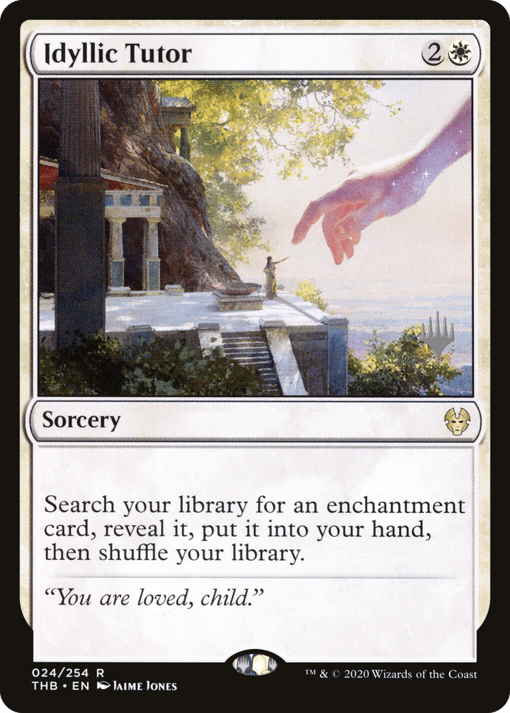 Idyllic Tutor (Promo Pack) [Theros Beyond Death Promos] Foil