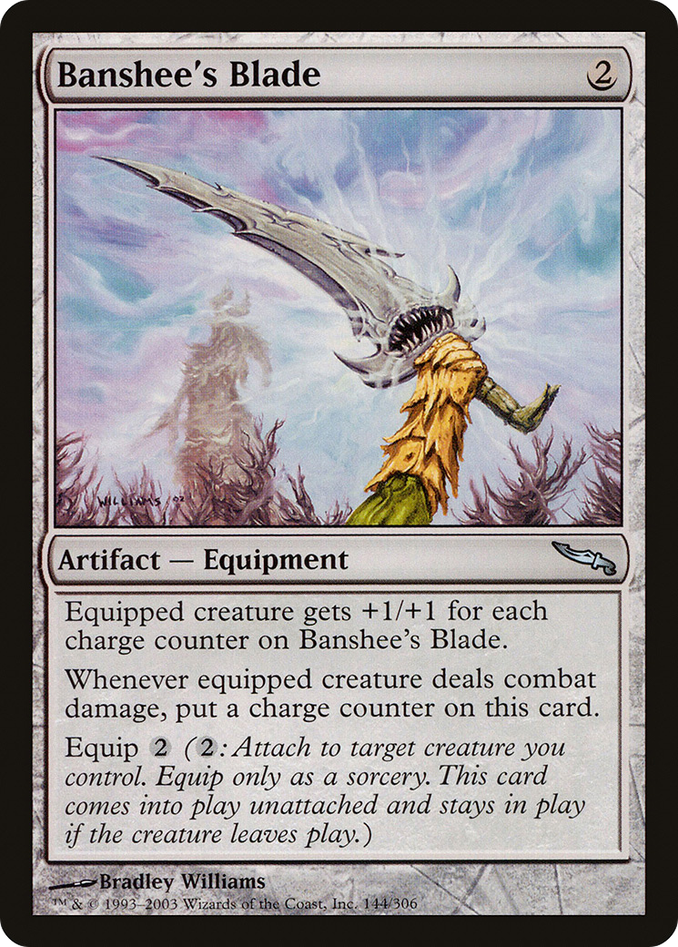 Banshee's Blade [Mirrodin] Foil