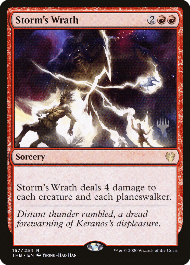 Storm's Wrath (Promo Pack) [Theros Beyond Death Promos] Foil