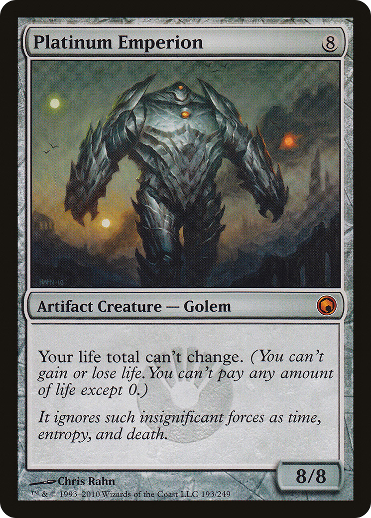 Platinum Emperion [Scars of Mirrodin] Foil