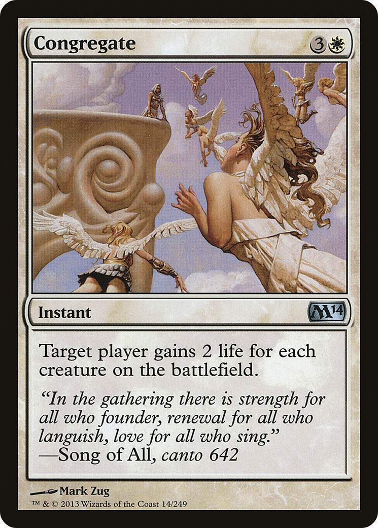 Congregate [Magic 2014] Foil