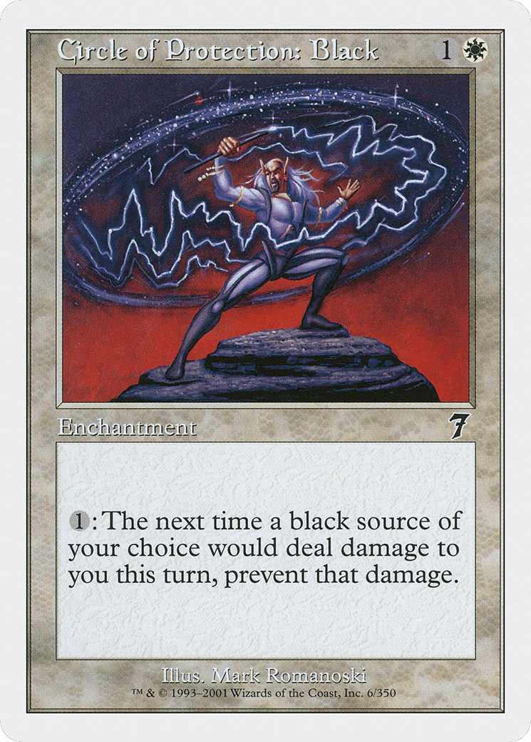 Circle of Protection: Black [Seventh Edition] Foil