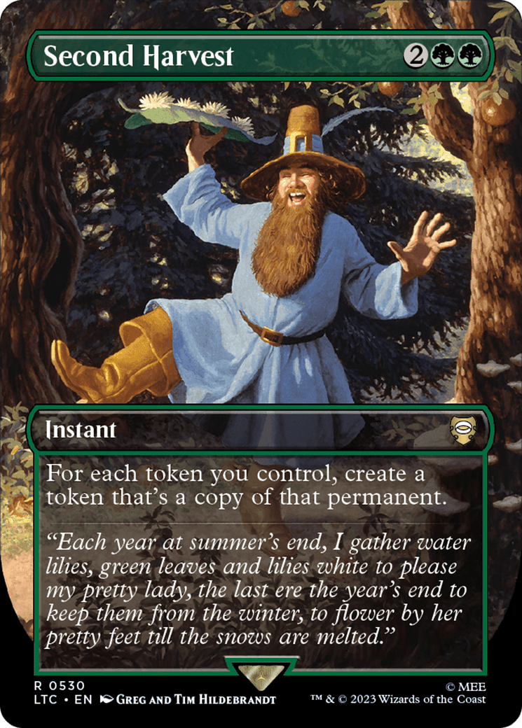 Second Harvest (Borderless) [The Lord of the Rings: Tales of Middle-Earth Commander] Foil