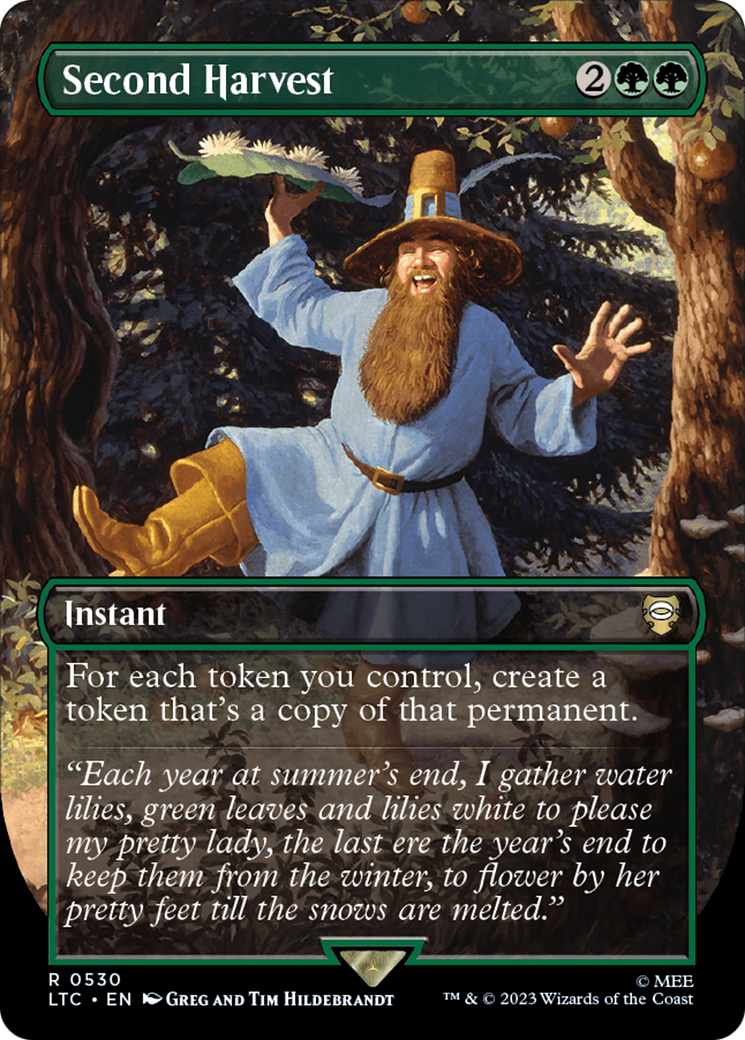 Second Harvest (Borderless) [The Lord of the Rings: Tales of Middle-Earth Commander] Foil