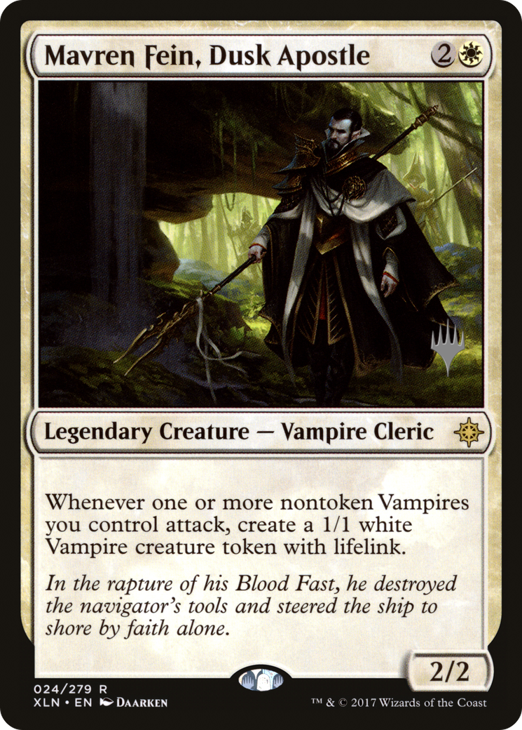 Mavren Fein, Dusk Apostle (Promo Pack) [Ixalan Promos] Foil