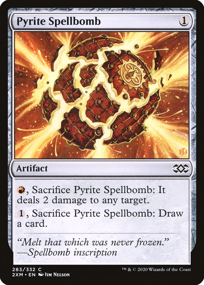 Pyrite Spellbomb 283 (Double Masters)  - Foil