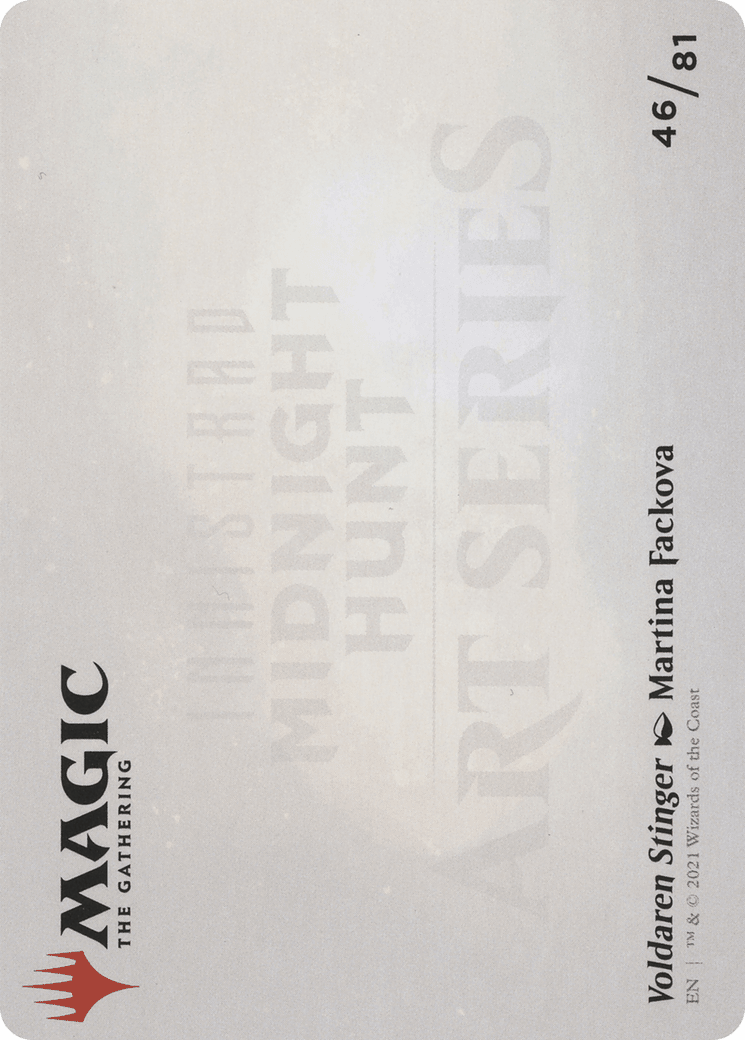 Voldaren Stinger // Voldaren Stinger (AMID-046) - Midnight Hunt Art Series (Borderless)