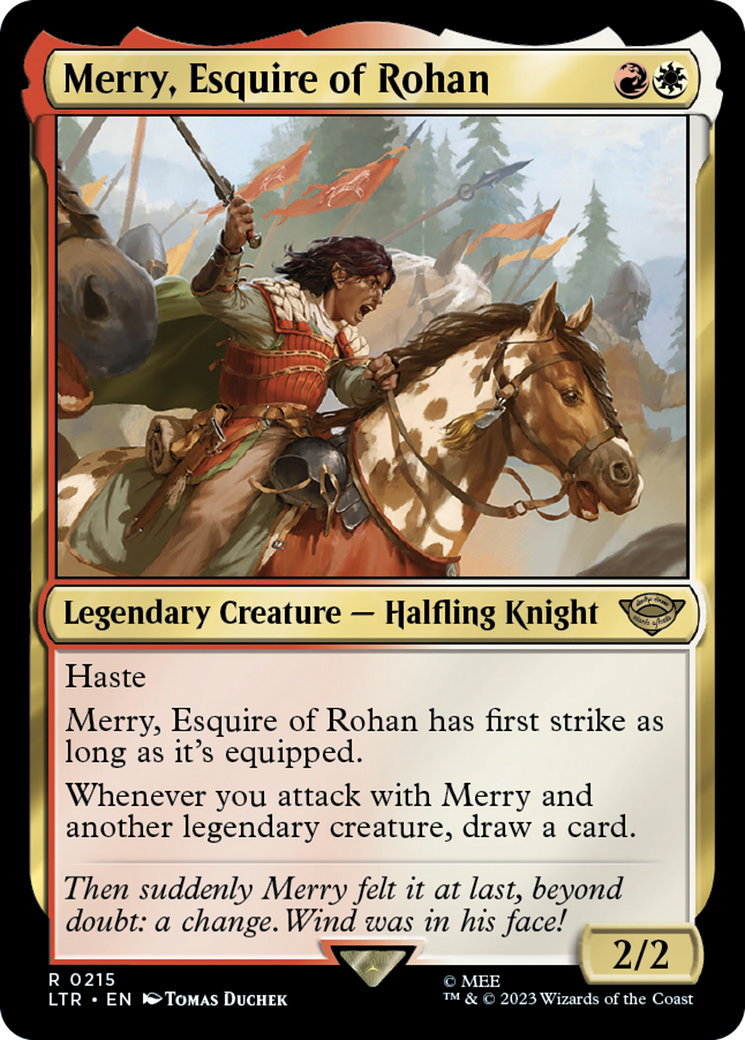 Merry, Esquire of Rohan [The Lord of the Rings: Tales of Middle-Earth] Foil